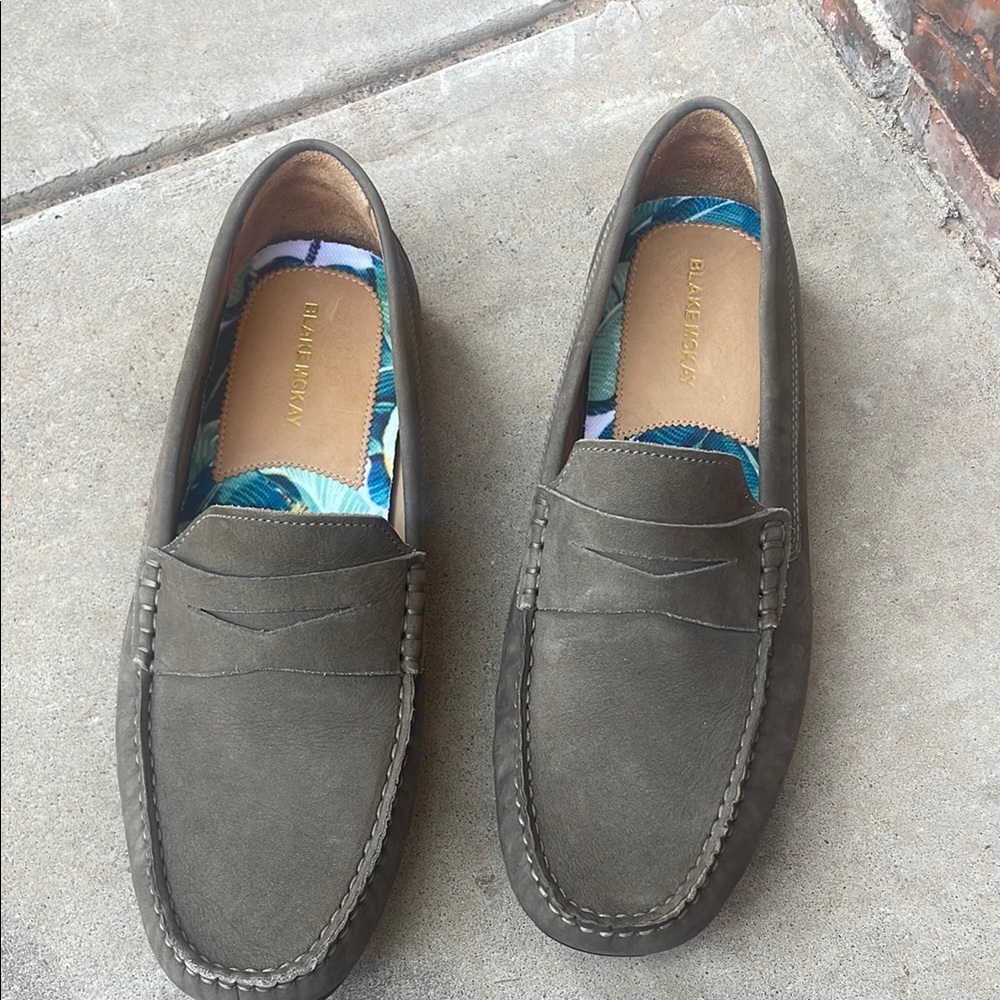 NEW Blake McKay Suede Loafers! 9.5